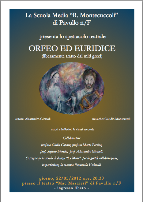 ORFEO ed EURIDICE