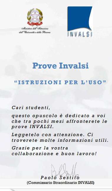 opuscolo invalsi